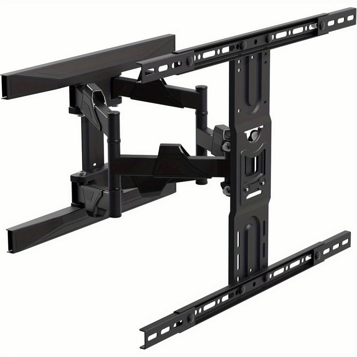 Wall-Mount Dual-Arm TV Bracket – Heavy-Duty for 4" to 75" Screens