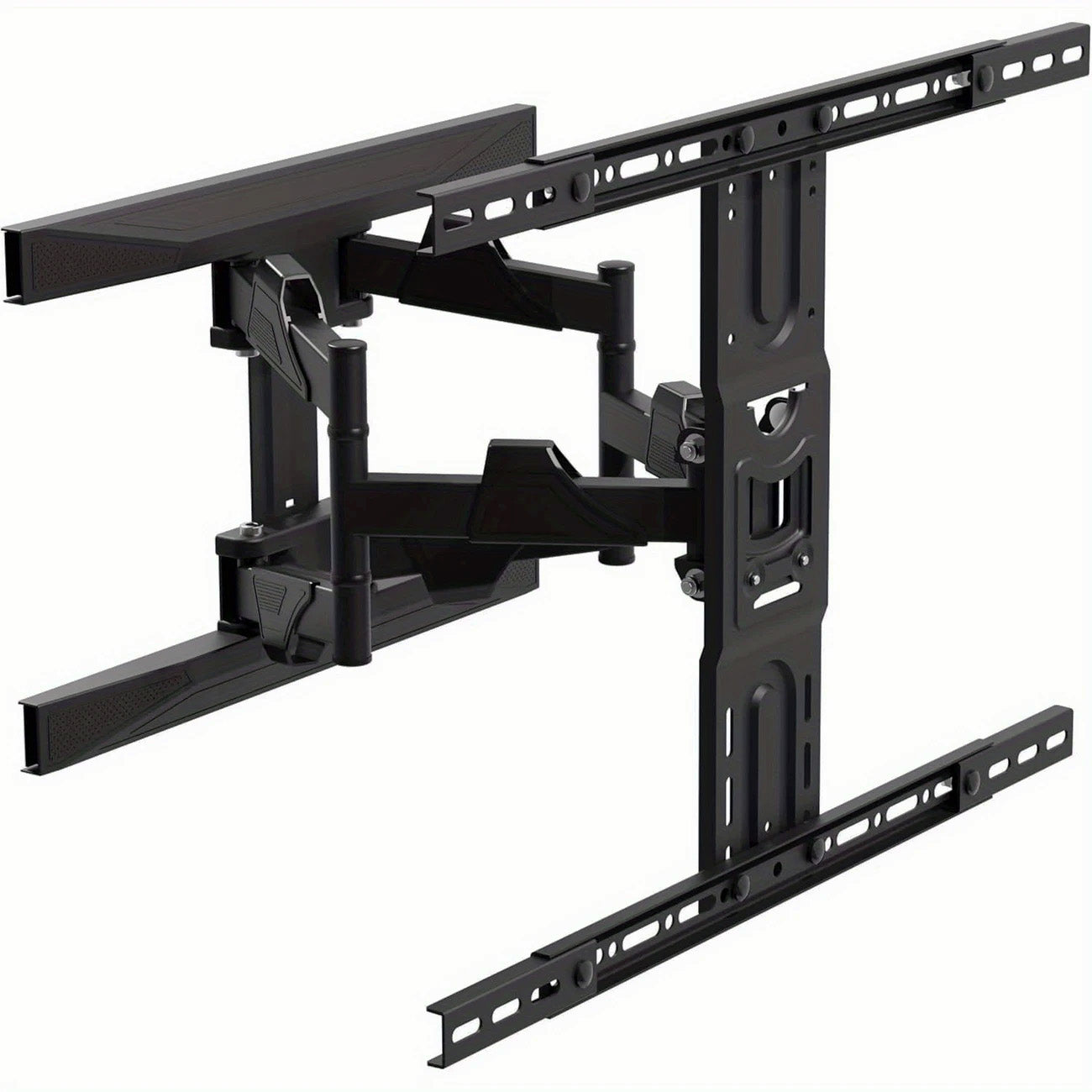 Wall-Mount Dual-Arm TV Bracket – Heavy-Duty for 4" to 75" Screens