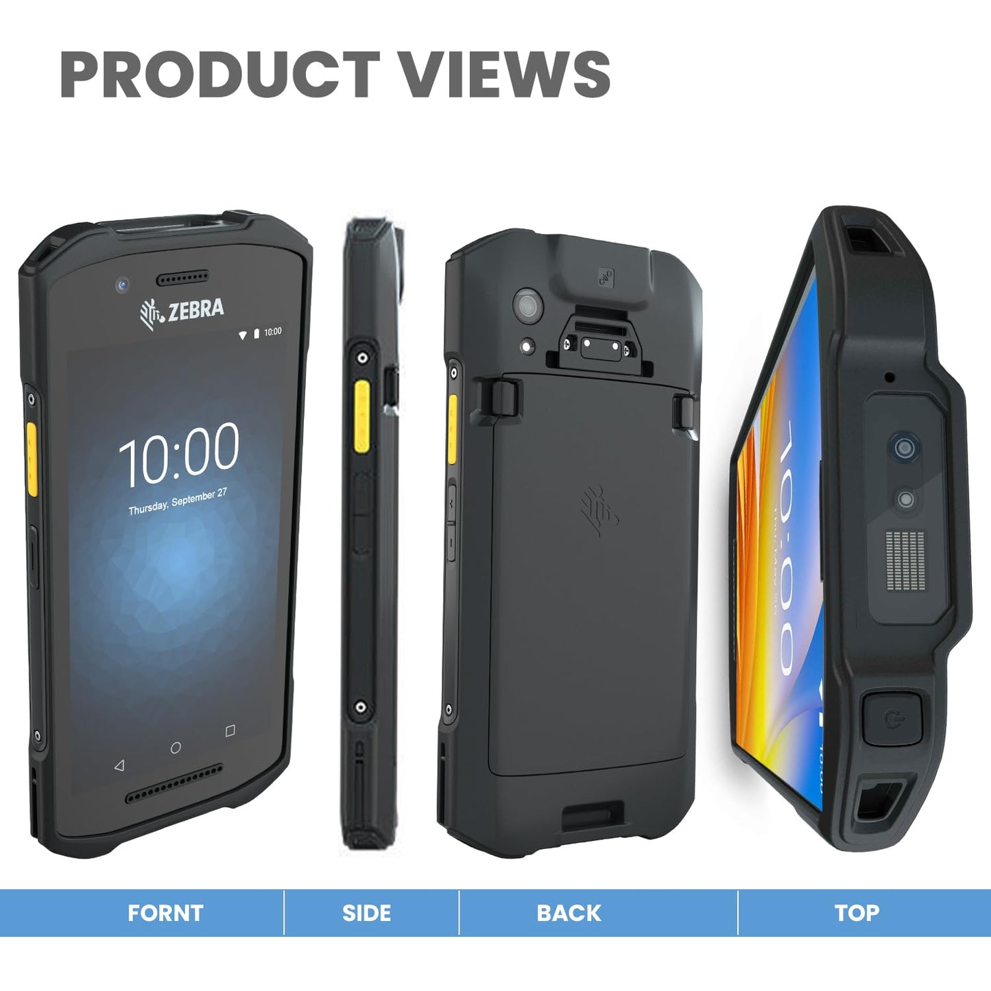 Zebra TC26 Handheld Mobile Computer – Android Barcode Scanner with 5" Touchscreen, WiFi, Cellular & Bluetooth