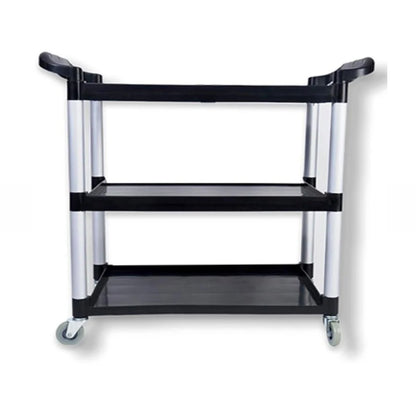 3-Tier Big Plastic Utility Trolley – Mobile Storage Cart for Shelving & Workspaces