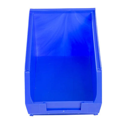 5 Pcs Blue Polypropylene Storage Bin – Size 3 (24 x 15 x 13 cm) | Stackable Industrial Container