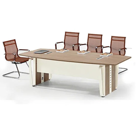 Wooden Meeting Table – 240cm Length, Professional Boardroom Style